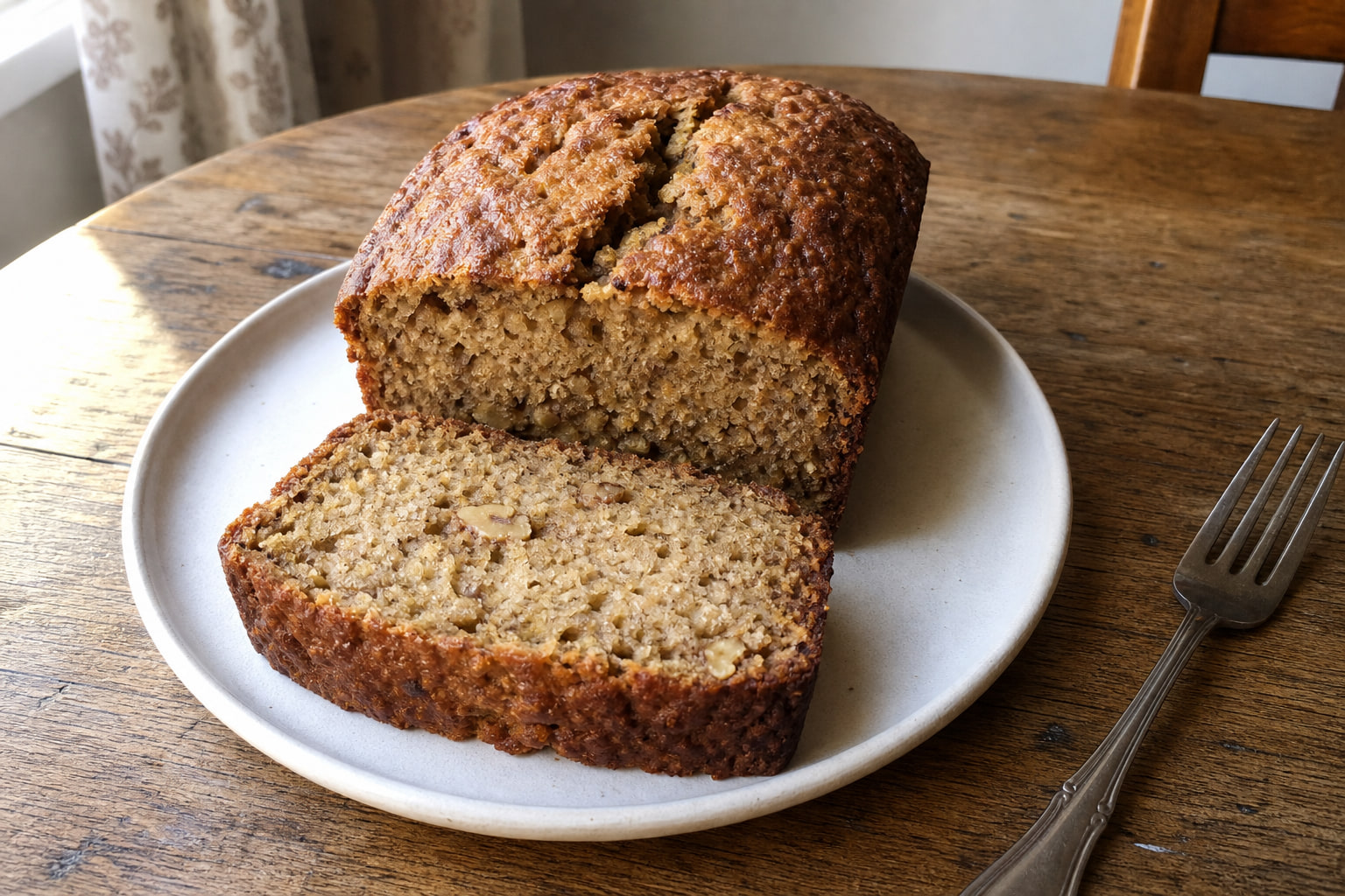 Banana bread healthy remake
