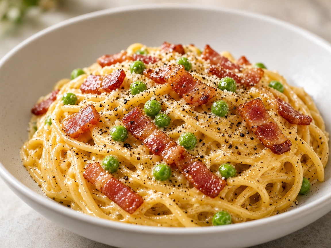 Carbonara healthy remake