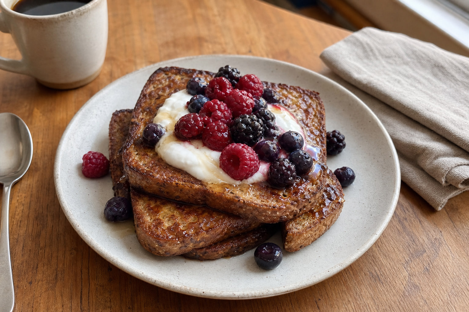 French toast healthy remake